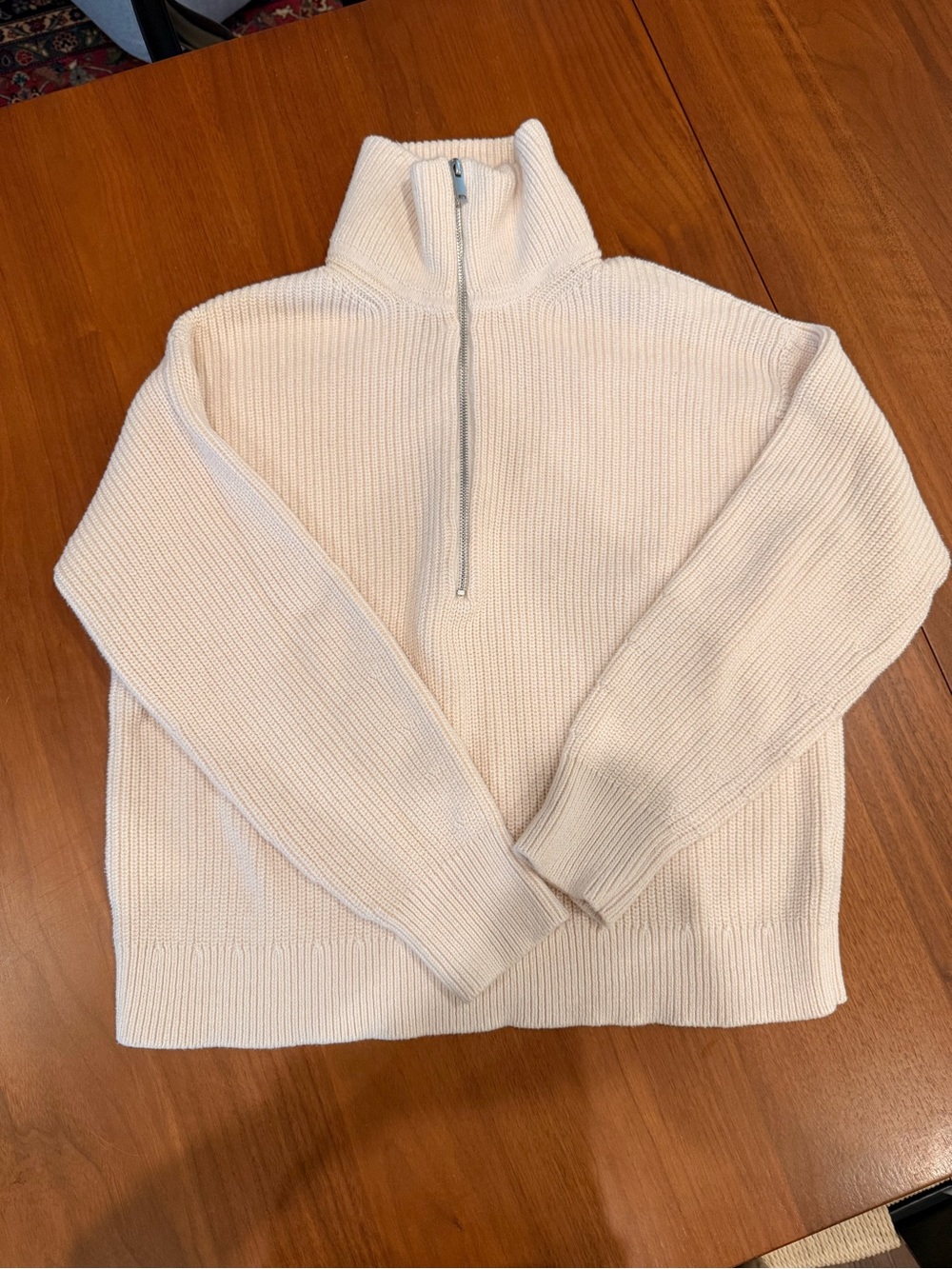 Everlane THE HALF-ZIP IN EVERYDAY COTTON